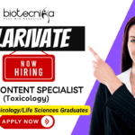 Life Science jobs | Clarivate Hiring STEM Content Specialist (Toxicology) STEM Content Specialist Toxicology job at Clarivate for life science jobs seekers