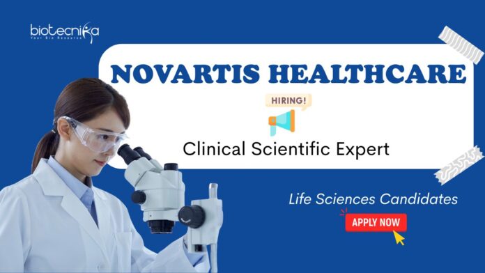 Clinical Research Jobs at Novartis Healthcare. Life Sciences Candidates, Apply Now. Jobs in Hyderabad. Novartis career.