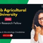 Junior Research Fellow at Punjab Agricultural University. Opportunity for Life Sciences & Microbiology Candidates.