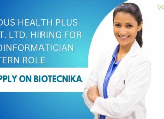 Freshers Bioinformatician Intern at Indus Health Plus Pvt. Ltd.
