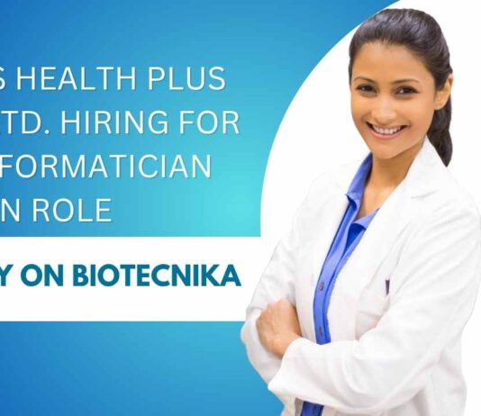 Freshers Bioinformatician Intern at Indus Health Plus Pvt. Ltd.