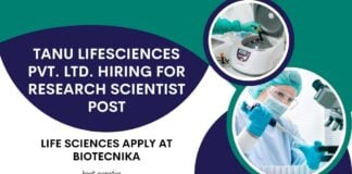 Life Sciences Vacancies Latest