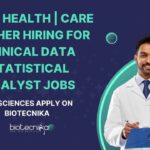 Clinical Data Statistical Analyst Jobs - Life Sciences Apply on Biotecnika