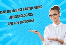 Arene Life Science Limited Hiring Microbiologists