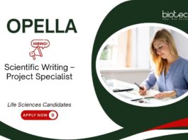 Scientific Writing Job at Opella, Hyderabad. Life Sciences  Candidates, Apply Now. Career in Scientific Communication.