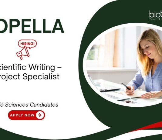 Scientific Writing Job at Opella, Hyderabad. Life Sciences  Candidates, Apply Now. Career in Scientific Communication.