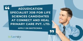 BSc Life Sciences Vacancies at Connect and Heal Primary Care Pvt. Ltd., Apply on Biotecnika