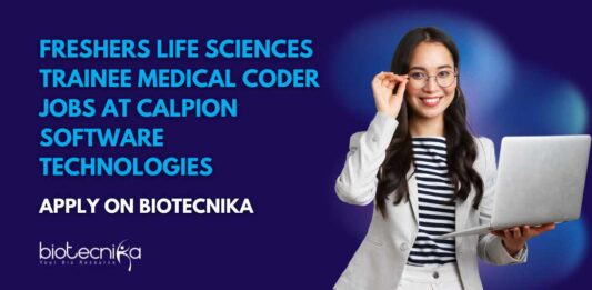 Trainee Medical Coder Jobs For Life Sciences at Calpion Software Technologies