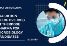 MSc Microbiology Vacancies at Therdose Pharma