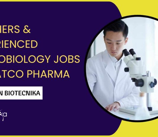 Microbiology Jobs at Natco Pharma
