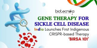 Gene Therapy for Sickle Cell Disease. India unveils BIRSA 101, its first indigenous gene therapy for sickle cell disease.