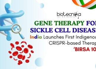 Gene Therapy for Sickle Cell Disease: India Launches First Indigenous CRISPR Breakthrough ‘BIRSA 101’ Gene Therapy for Sickle Cell Disease. India unveils BIRSA 101, its first indigenous gene therapy for sickle cell disease.