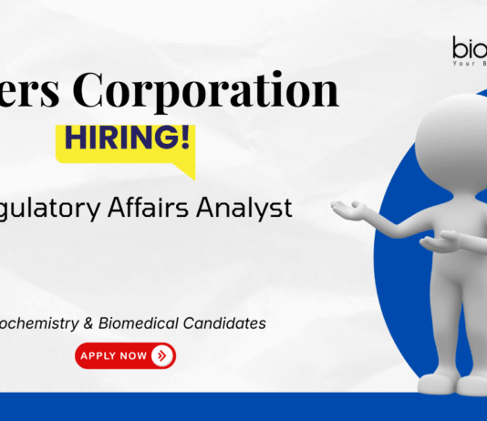 Regulatory Affairs Job at Waters Corporation. Biochemistry & Biomedical Candidates, Apply Now. Job in Bangalore.