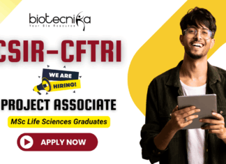 CSIR CFTRI Project Associate PAT-I recruitment 2025 – research jobs for life science graduates