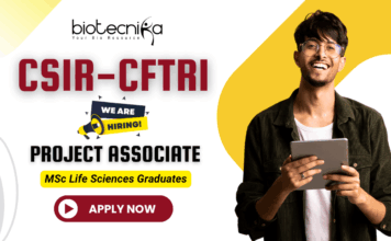 CSIR-CFTRI Project Associate (PAT-I) Recruitment 2025 – Research Jobs for Life Science Graduates CSIR CFTRI Project Associate PAT-I recruitment 2025 – research jobs for life science graduates