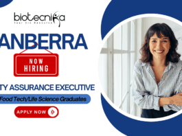 Quality Assurance Jobs at Canberra Chemicals for Food Tech Graduates