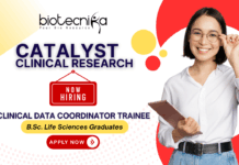 Clinical Data Coordinator Trainee – Catalyst Clinical Research | Life Science Jobs