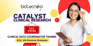Clinical Data Coordinator Trainee – Catalyst Clinical Research | Life Science Jobs