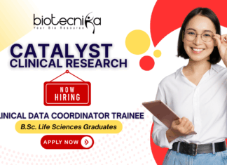 Clinical Data Coordinator Trainee – Catalyst Clinical Research | Life Science Jobs