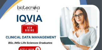 Clinical Data Management Jobs at IQVIA | Life Science Job Opportunity