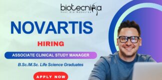Clinical Research Jobs at Novartis | Associate Clinical Study Manager – Hyderabad