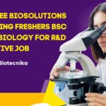 Rajshree Biosolutions LLP Hiring Freshers BSc Microbiology For R&D Executive Job, Apply on Biotecnika Freshers BSc Microbiology Jobs at Rajshree Biosolutions LLP, Apply on Biotecnika
