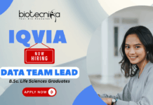 Data Team Lead IQVIA Kochi | Clinical Data Management Jobs | Life Science Careers