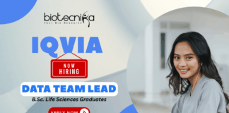Data Team Lead IQVIA Kochi | Clinical Data Management Jobs | Life Science Careers