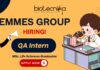 QA Intern at Emmes Group – quality assurance jobs for life science students