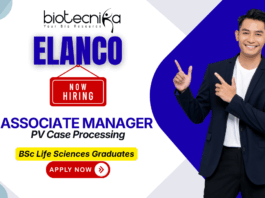 Elanco Careers Associate Manager PV Case Processing job in Bangalore for life science and pharmacovigilance professionals
