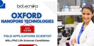 Field Applications Scientist Job at Oxford Nanopore | Life Science Careers & Genomics Job