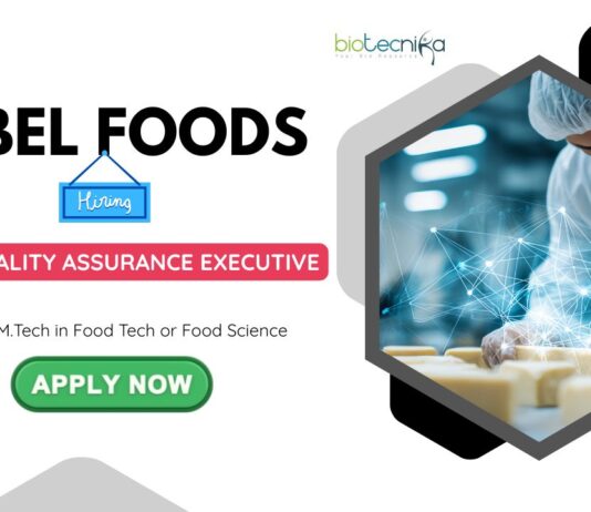 Quality Assurance Jobs In Chennai: Rebel Foods is Hiring an Executive | BTech/ MTech in Food Science/ Technology Apply Now | Food Tech Jobs