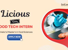 Food Tech Jobs at Licious – Apply Now for Food Tech Internship Food Tech Jobs: Licious Hiring Food Tech Intern | UG/ PG in Food Science Apply Now for Licious Career | Food Tech Internship
