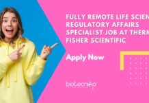 BSc Life Sciences Jobs | Regulatory Affairs WFH Jobs | Thermo Fisher Careers
