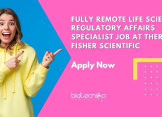 Fully Remote Life Sciences Regulatory Affairs Specialist Job at Thermo Fisher Scientific, Apply Online BSc Life Sciences Jobs | Regulatory Affairs WFH Jobs | Thermo Fisher Careers
