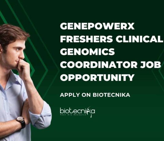 Genetics Job Openings at GenepoweRx, Apply Online