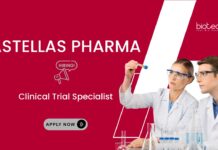 Clinical Trial Job at Astellas Pharma, for Clinical Trial Specialist role. Job in Bengaluru. Clinical Research Careers