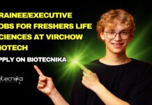 Life Sciences MSc Freshers Jobs