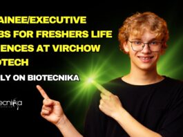 Life Sciences MSc Freshers Jobs