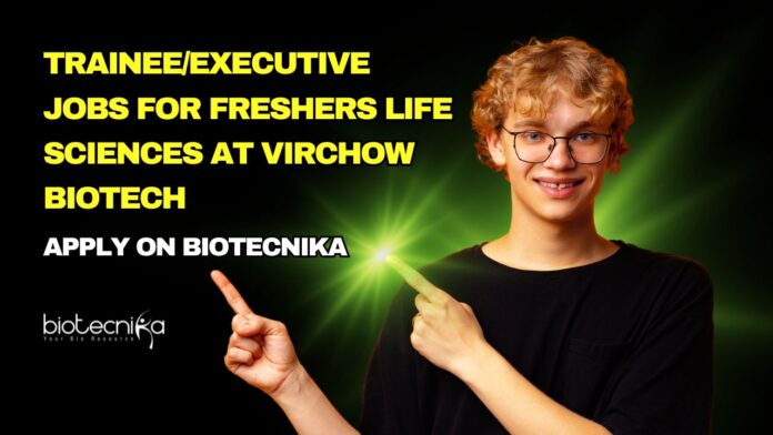 Life Sciences MSc Freshers Jobs