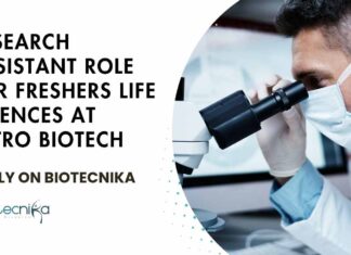 Biotech Research Assistant Jobs at Retro Biotech - Apply on Biotecnika