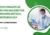 Biotech QC Technician Jobs at SoHo Dragon - Apply on Biotecnika