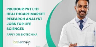Life Sciences Research Analyst Jobs at Prudour Pvt Ltd 
