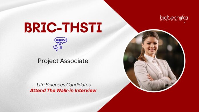 Green & white digital marketing facebook cover Project Associate Jobs at BRIC-THSTI, under CDSA. Life Sciences Candidates, Apply Now. Attend The Walk-in Interview