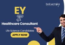 Life Science Jobs: EY is Hiring a Healthcare Consultant | Apply Now for EY Career | Healthcare Consultant Jobs