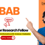 Junior Research Fellow Recruitment IBAB – Biotech Jobs 2025 IBAB junior research fellow recruitment for DBT project – research jobs and biotech jobs