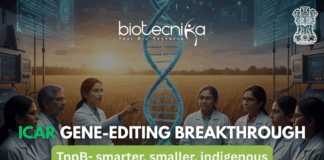 ICAR scientists developing genetically modified crops using indigenous gene-editing tool as an alternative to CRISPR