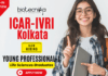 ICAR-IVRI Kolkata Young Professional Recruitment 2025 for research assistant jobs and life science job seekers.