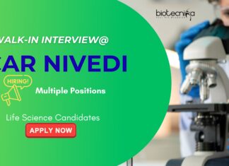 Research Jobs: ICAR NIVEDI Recruitment - Life Science Candidates Attend the Walk-In Interview | Life Science Jobs