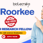 IIT Roorkee recruitment SRF research jobs life sciences jobs